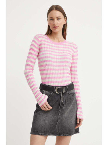 Пуловер Résumé ArlieRS Knit Blouse дамски в розово от лека материя 20361115