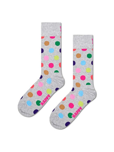 Чорапи Happy Socks Big Dot Sock в сиво