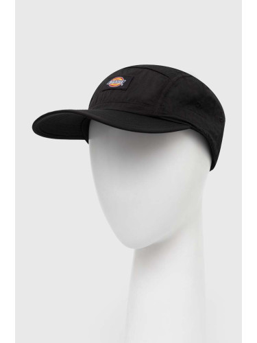 Шапка с козирка Dickies FINCASTLE CAP в черно с апликация DK0A4YPC