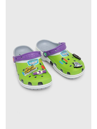 Чехли Crocs Toy Story Buzz Classic Clog в зелено 209545