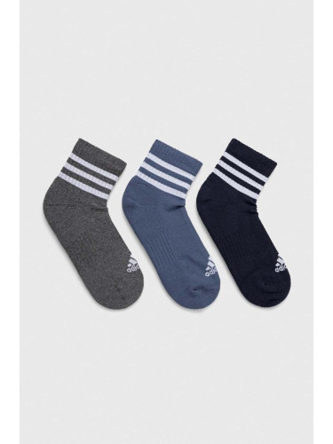Чорапи adidas (3 броя)  3-pack в сиво IP2637