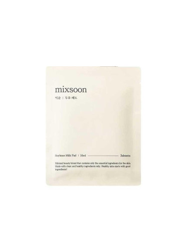 Подхранваща шийт маска с екстракт от соя MIXSOON Soybean Milk Pad
