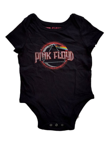Pink Floyd Риза Dark Side of the Moon Seal Baby Grow Black 0-3 Months