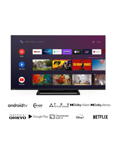 Телевизор Toshiba 65UA3Е63DG ANDROID SMART , LED , 65 inch, 164 см, 3840x2160 UHD-4K , Smart TV , An