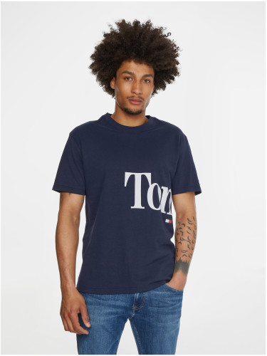 Мъжка тениска Tommy Hilfiger Navy