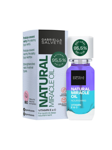 Gabriella Salvete Natural Nail Care Natural Miracle Oil Грижа за ноктите за жени 11 ml