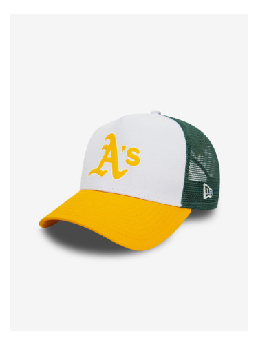 New Era Oakland Athletics MLB Logo A-Frame Trucker Cap Byal