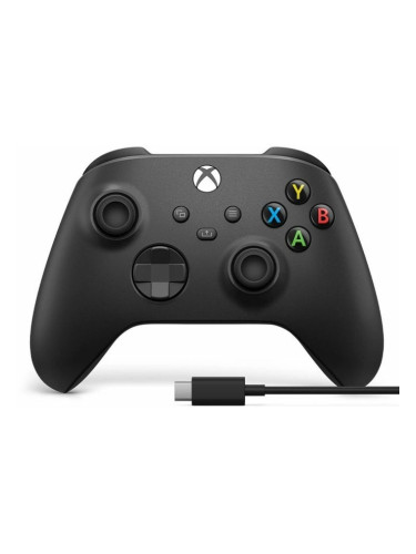 Геймпад Microsoft Xbox Series X Wireless Controller, безжичен, за PC/Xbox Series X/S, черен