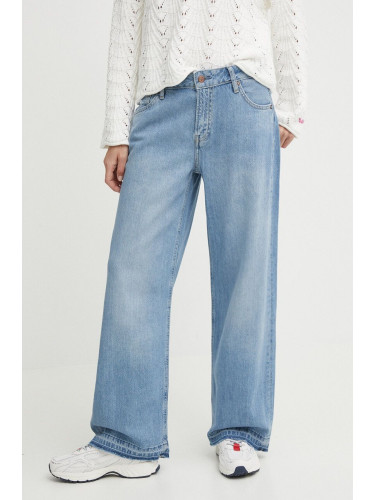 Дънки Pepe Jeans VINTAGE LOOSE ST HW с висока талия PL204694