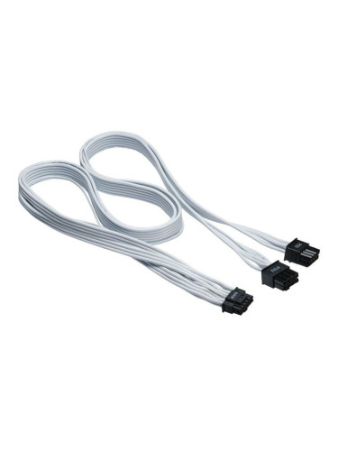 Захранващ кабел Phanteks ZUAD-1469, от 1x 12VHPWR(м) към 2x 8Pin(м), 75 cm