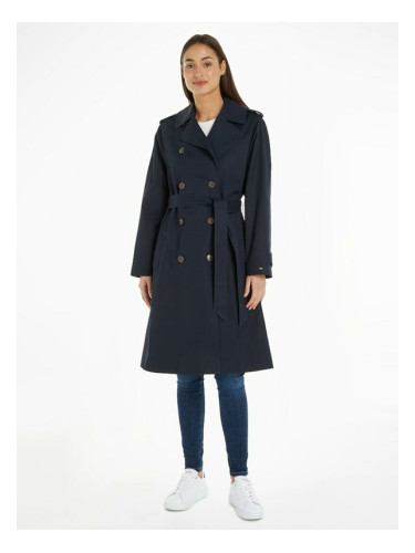 Tommy Hilfiger Cotton Classic Trench Палто Sin