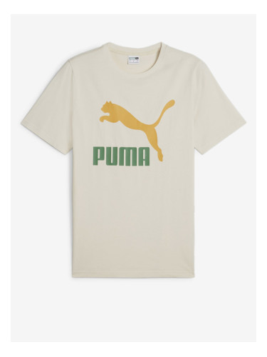 Puma Classics Logo T-shirt Byal