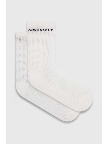 Чорапи Miss Sixty OJ8560 SOCKS в бяло 6L2OJ8560000