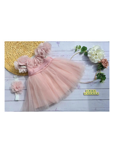 Официална детска рокля Little Rose