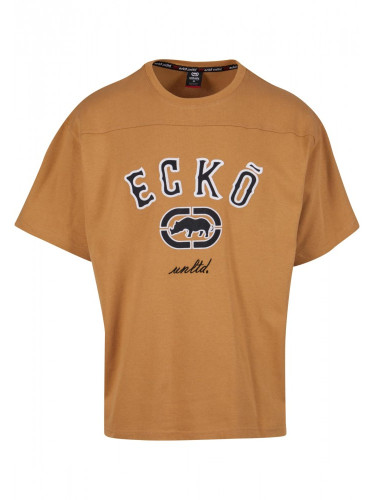 Мъжка тениска с квадратна кройка в кафяв цвят Ecko Unltd Boxy Cut