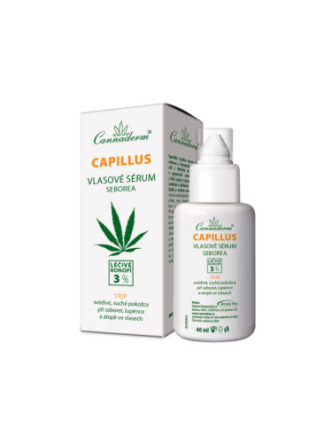 Cannaderm Капилус серум за коса при себорея и псориазис 40 ml