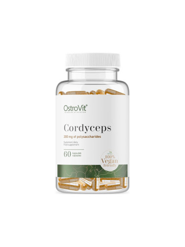OstroVit Cordyceps за тонус и енергия 500 mg х60 капсули