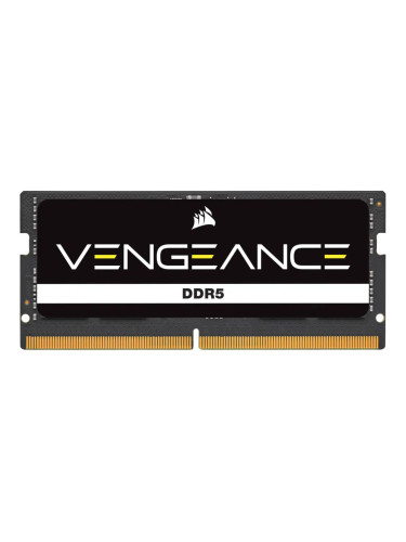Памет 32GB DDR5 4800MHz, SO-DIMM, Corsair Vengeance Series, CMSX32GX5M1A4800C40, 1.1V