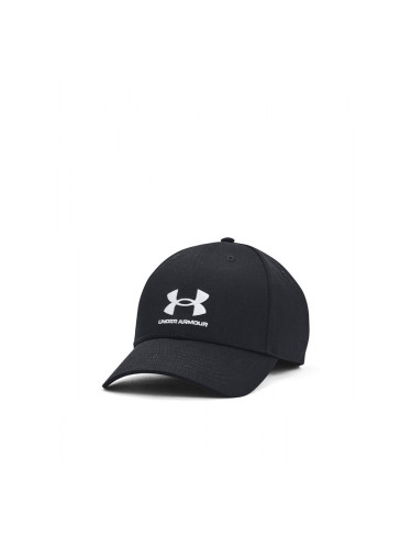 UNDER ARMOUR Branded Lockup Adjustable Cap Black/White