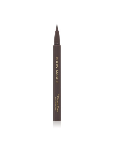 Pierre René Professional Brow Maker прецизен молив за вежди цвят Dark Brown 0,74 гр.