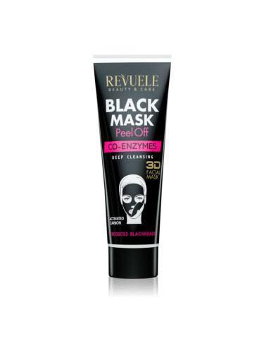Revuele Black Mask Peel Off Co-Enzymes отлепваща се маска против черни точки 80 мл.