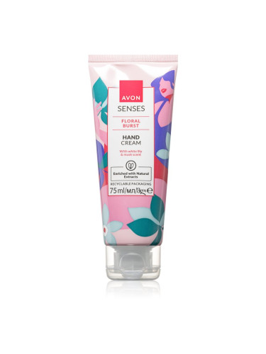 Avon Senses Floral Burst крем за ръце 75 мл.