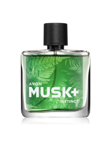 Avon Musk+ Instinct тоалетна вода за мъже 75 мл.