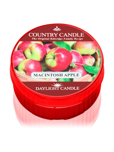 Country Candle Macintosh Apple чаена свещ 35 гр.