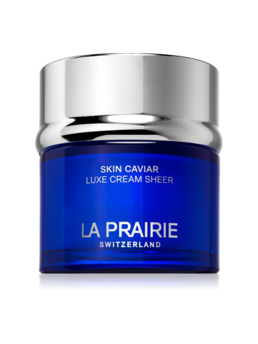 La Prairie Skin Caviar Luxe Cream Sheer луксозен стягащ крем с подхранващ ефект 100 мл.