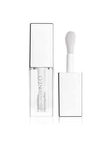 NEO MAKE UP Intense Serum Glossy Lipgloss гланц-грижа за устни цвят 01 Transparent 5 мл.