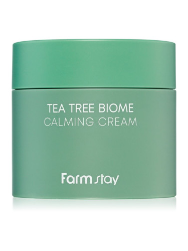 Farmstay Tea Tree Biome успокояващ крем с екстракт от чаено дърво 80 мл.