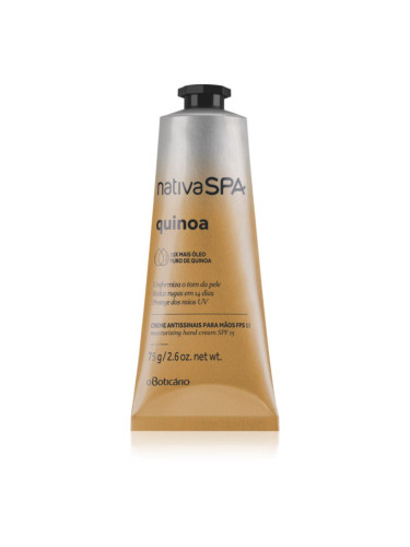 oBoticário Nativa SPA Quinoa хидратиращ крем за ръце SPF 15 75 гр.