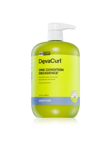 DevaCurl One Condition Decadence® дълбоко хидратиращ балсам с подхранващ ефект 946 мл.