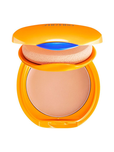 Shiseido Expert Sun Protector Tanning Compact Foundation SPF10 водоустойчив компактен грим пълнещ цвят Natural 12 гр.