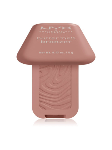 NYX Professional Makeup Buttermelt Bronzer бронзър-крем цвят 01 Butta Cup 5 гр.