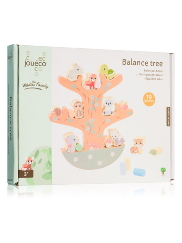 Jouéco The Wildies Family Balance Tree игра от дърво 36 m+ 19 бр.