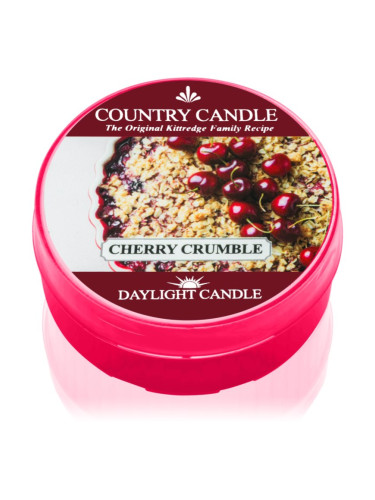 Country Candle Cherry Crumble чаена свещ 42 гр.