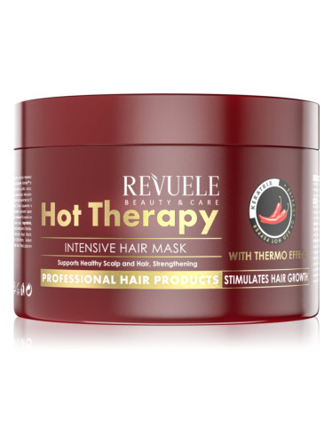 Revuele Hot Therapy Intensive Hair Mask интензивна ревитализираща маска за суха и крехка 500 мл.