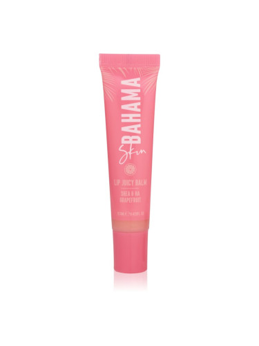 Bahama Skin Lip Juicy Balm подхранващ и хидратиращ балсам за устни с масло от шеа цвят Grapefruit 12,5 мл.