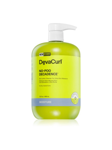 DevaCurl No-Poo Decadence® интензивен хидратиращ шампоан с подхранващ ефект 946 мл.