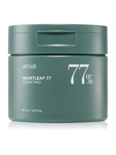 Anua Heartleaf 77% Toner Pad тонизиращи възглавнички против черни точки 70 бр.