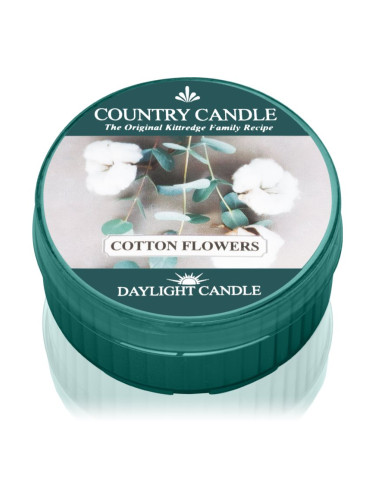 Country Candle Cotton Flowers чаена свещ 42 гр.