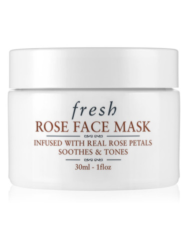 fresh Rose Face Mask хидратираща маска за лице от роза 30 мл.