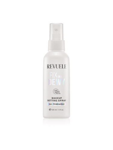 Revuele Makeup Setting Spray Fix And Dewy фон дьо тен фиксатор за озаряване на лицето 120 мл.