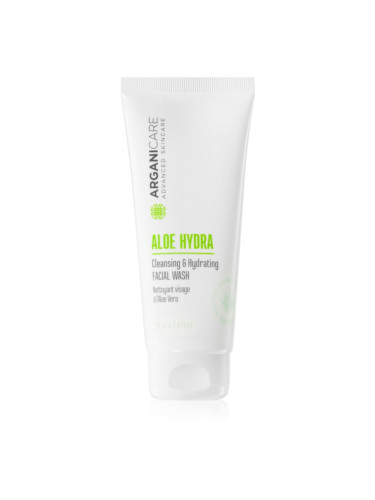Arganicare Aloe Hydra Facial Wash уред за почистване на лице 100 мл.