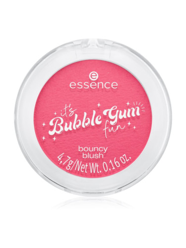 essence it's Bubble Gum fun руж - пудра цвят 01 Make My Heart Bubble 4 гр.