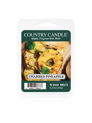 Country Candle Charred Pineapple восък за арома-лампа 64 гр.