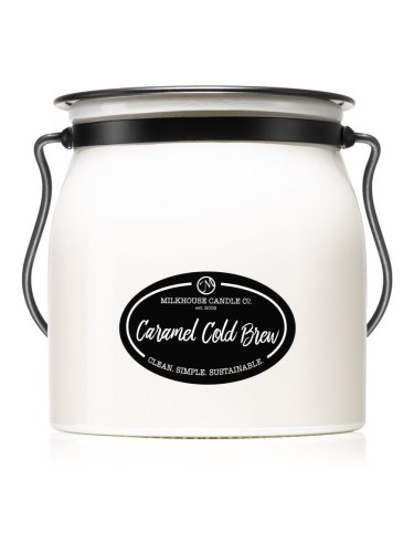 Milkhouse Candle Co. Creamery Caramel Cold Brew ароматна свещ Butter Jar 454 гр.