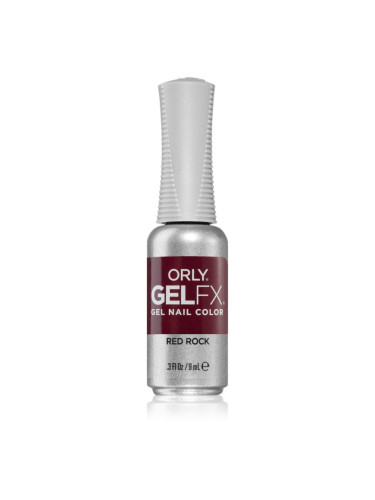 Orly Gelfx Gel гел лак за нокти с използване на UV/LED лампа цвят Red Rock 9 мл.