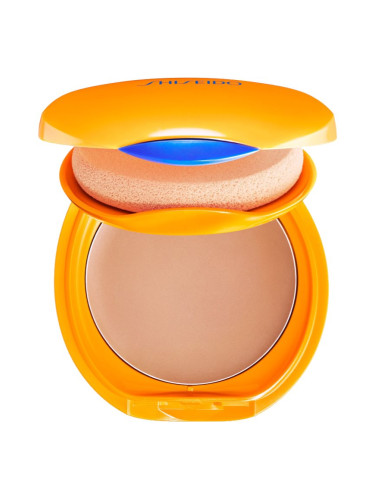Shiseido Expert Sun Protector Tanning Compact Foundation SPF10 тонираща основа под фон дьо тен сменяема цвят Honey 12 гр.